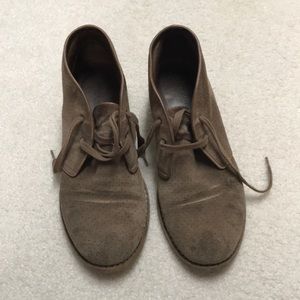 Bottega Veneta ☺️ Lt Brown Suede Boots Sz 38 M
